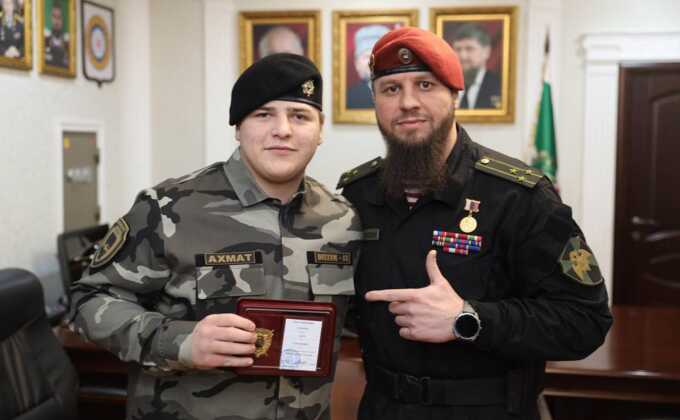 Адама Кадырова снова наградили — теперь за развитие ОМОНа